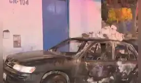 Delincuentes incendian auto de emprendedor en Independencia tras confundirlo con colectivero: grabaron el incidente para exigir cupos