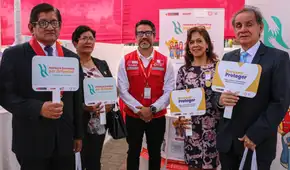 CSJLA desarrolló la octava feria “Ilapanchikpaq Justicia: por la no violencia contra las mujeres” en la Plaza de Armas de Lambayeque