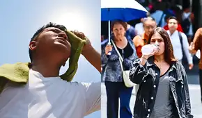 Calor extremo: estas regiones presentarán temperaturas de hasta 34 °C según alerta roja de Senamhi Calor extremo: estas regiones presentarán temperaturas de hasta 34 °C según alerta roja de Senamhi