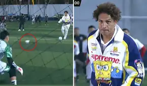 Paolo Guerrero desata risas en redes por insólita táctica al anotar un penal en partido amistoso de Kings League: "Mi capi si se la sabe al show"