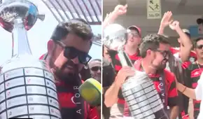 Médico hincha del Flamengo postergó citas programadas a sus pacientes para viajar al Perú y ver final de la Copa Libertadores: "Dejé mi clínica"