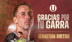 Sebastián Britos es la primera baja de Universitario tras el tricampeonato y deja el arco libre para el regreso de Diego Romero