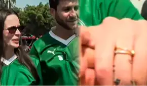Hincha del Palmeiras sorprende a su pareja tras pedirle matrimonio en la Huacachina durante su estadía en Perú por la final de la Copa Libertadores
