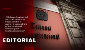 TC debe proteger la independencia de la justicia