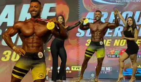 Sebastián Lizarzaburu, el ‘Hombre roca’, se corona campeón en importante competencia de fisicoculturismo en Perú: "Estuvimos brutales"