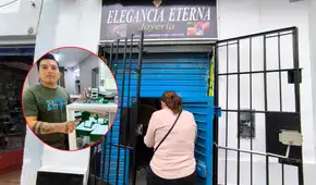 Sujeto roba alhajas por más de 85.000 soles de joyería en el centro de Chiclayo