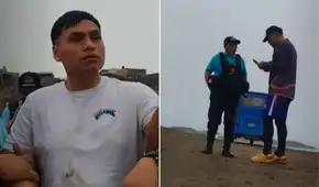 Detienen a policía en presunto estado de ebriedad por robar celular a mototaxista en Barranca: "Me tiró al piso"