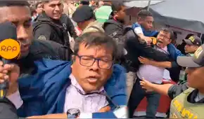 Escolta presidencial de José Jerí agredió a la prensa: periodista de RPP fue retirado cargado