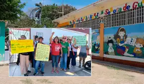Chiclayo: 125 niños de colegio inicial estudian en condiciones precarias desde hace más de una década