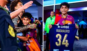 Paolo Guerrero sorprende emotivamente a 'Pol Deportes' y le regala su camiseta tras el Alianza Lima vs Sporting Cristal