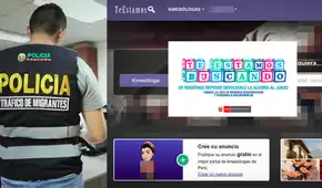 PNP abre investigación por web en desuso lanzada por Mininter y que ahora difunde anuncios sexuales
