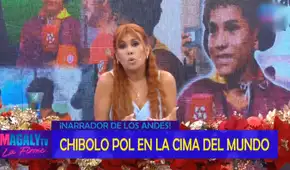 Magaly Medina resalta la historia de ‘Pol Deportes’ y solicita apoyo para su formación como narrador de fútbol