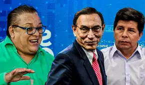 Richard Swing: “Condena de Martín Vizcarra es injusta y Pedro Castillo merece el indulto”