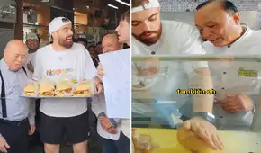 Ibai Llanos preparó él mismo pan con chicharrón en 'El Chinito' y los regaló a sus seguidores: "El campeón del mundo"