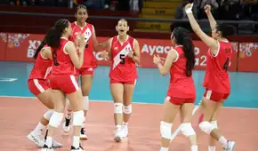 Perú venció a Colombia y clasificó a la final del vóley femenino en los Juegos Bolivarianos 2025