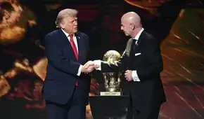 Donald Trump recibió el Premio de la Paz de la FIFA por su contribución a la unión mundial