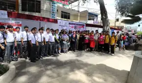 Decenas de madres, personas adultas mayores y estudiantes asistieron a Feria Llapanchikpaq Justicia por la no violencia contra las mujeres