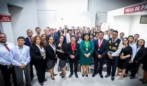 Unidad de Flagrancia de Sullana celebra su segundo aniversario de instalación