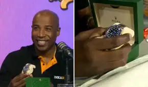 Jefferson Farfán sorprende en vivo a 'Cuto' Guadalupe al regalarle un Rolex valorado en más de US$20.000