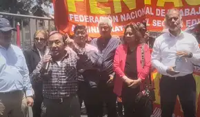 Bono de S/1.560 para trabajadores del Minedu sigue impago: administrativos protestan en huelga nacional indefinida