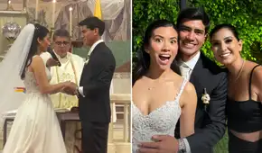 'Tunche’ Rivera, futbolista de Universitario, celebró su boda con lujosa fiesta: Ana Siucho reaparece entre los invitados