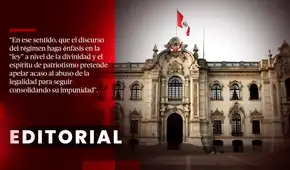 El discurso abusivo del régimen