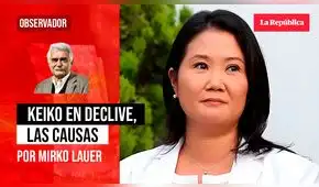 Keiko en declive, las causas, por Mirko Lauer
