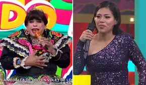 Tiktoker Moca sorprende a la Chola Chabuca al confesarle su verdadera edad en pleno programa: “Se te ve más madura”
