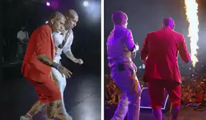 Emanuel Noir, de Ke Personajes, protagoniza divertido momento con su imitador de ‘Yo Soy’ en el Vibra Perú 2025