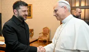 Zelenski se reunió con el papa León XIV en el marco de las negociaciones con EE. UU. por el plan de paz Rusia-Ucrania