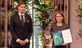 María Corina Machado no llegó a Oslo para la ceremonia del Nobel de la Paz y su hija recibió el galardón