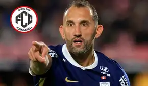 Hernán Barcos cerca de definir su futuro: FC Cajamarca está interesado en el 'Pirata'