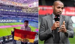 Pol Deportes compartirá la mesa de transmisión con el exfutbolista francés, Thierry Henry, en la previa del partido entre Real Madrid y Manchester City