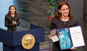 Ana Corina Sosa, hija de María Corina Machado, conmueve en el Nobel de la Paz: "Mi madre nunca rompe una promesa"