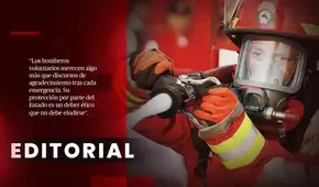 En defensa de los bomberos voluntarios del Perú