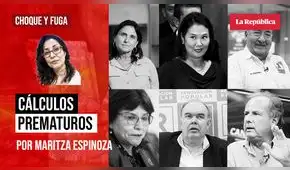 Cálculos prematuros, por Maritza Espinoza
