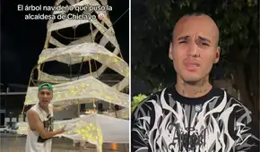 Tiktoker Jordy Rioja se disculpa tras ser liberado por destruir árbol navideño en Chiclayo: “Llegué hasta ese punto porque ya no podía callar”