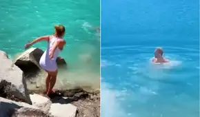 Turistas violan restricciones en el Huascarán y se bañan en las lagunas protegidas del Parque Nacional en Áncash