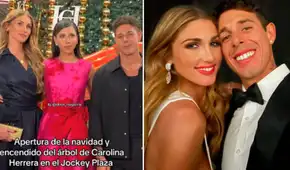 Hugo García tiene curiosa reacción al reencontrarse con su ex Alessia Rovegno en evento de Carolina Herrera