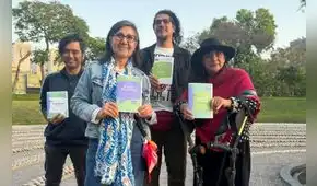 Familiares de víctimas de la violencia política participan en Biblioteca Humana por la Memoria