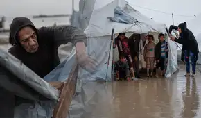 Crisis en la Franja de Gaza se agrava con 8 muertes a causa del frío y colapso de edificios