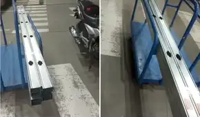 Joven venezolano acepta pedido delivery en Ventanilla y queda en shock al ver que eran fierros: "No sean malos"