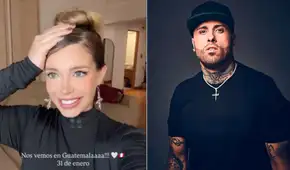 Flavia Laos sorprende a sus fans al anunciar que será la telonera de Nicky Jam en su concierto en Guatemala: ''Es una locura''