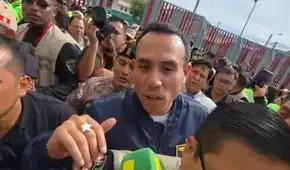 José Jerí: desorden y empujones marcan el primer día de actividades del presidente en Cusco