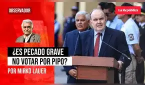 ¿Es pecado grave no votar por Pipo?, por Mirko Lauer