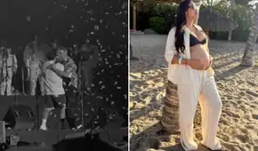 Ricardo Mendoza, de 'Hablando huevadas', vive inesperado momento durante la revelación del género de su bebé en show en vivo