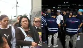 Familiares de extranjeros detenidos en megaoperativo migratorio de Rímac temen por su situación: ''No sé nada desde ayer''