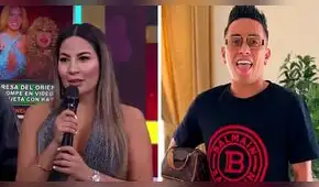 Pamela López asegura que no tendría problema en coincidir con Christian Cueva en el escenario: “Trabajo es trabajo”