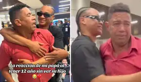 Padre se reencuentra con su hijo después de 12 años y su reacción se vuelve viral: "El reencuentro y la despedida"