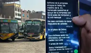 Línea Etcapsa, que cubre la ruta Callao-Ate, paraliza operaciones por extorsiones: cupos son de S/10.000 de "inscripción"